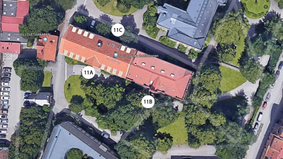 The department of sociology is now located at Sandgatan 11