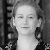 Portrait of Helena Andersen. Photo: Emma Lord. 