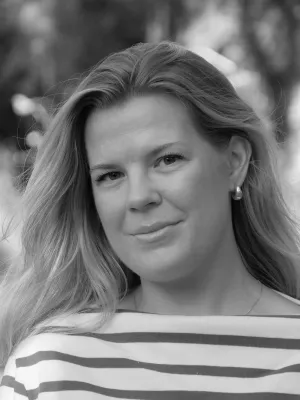 Portrait Felicia Hedetoft. Photo: Emma Lord. 