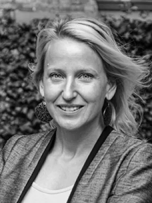 Foto på Linn Alenius-Wallin av Theo Hagman-Rogowski